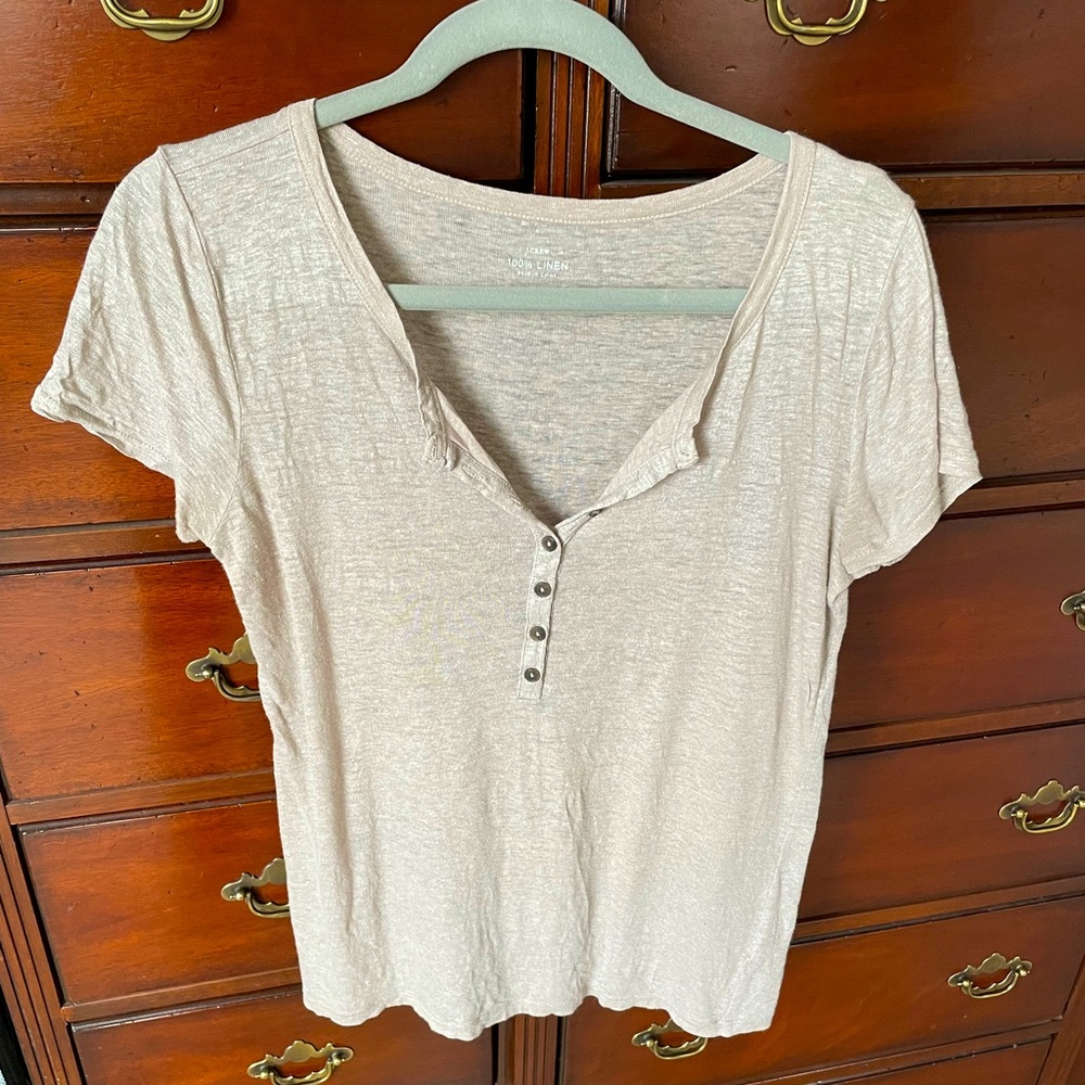 J Crew Linen shirt